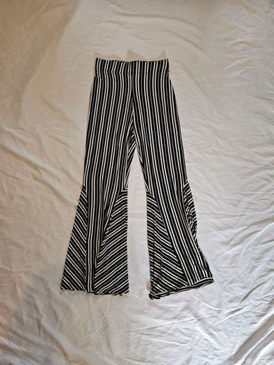 Beaufille Striped Bell Bottom Trousers