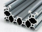 C beam Linear Rail Silver Aluminium Extrusion