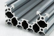 C beam Linear Rail Silver Aluminium Extrusion