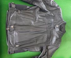 Vintage Harley Davidson leather jacket medium