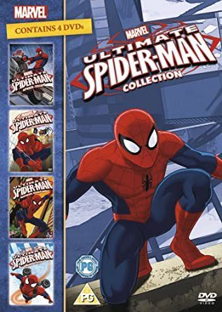 Marvel Ultimate Spider-Man: Vol 1-4 Box Set DVD Brand New & Sealed