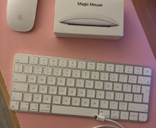 Apple Magic Mouse and Keyboard