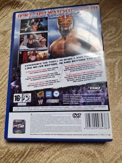 Smack Down vs Raw 2007 PlayStation2 ps2 games Original