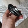 Men's Stylish Silver and Black Bracelet Image 3