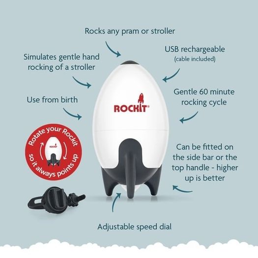 Rockit Portable Baby Rocker for Stroller Pram