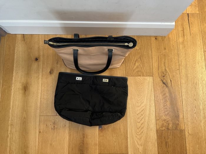 Lo & Sons Seville leather laptop tote bag