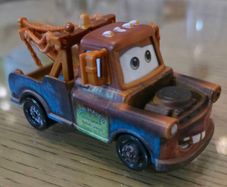 Collectable Disney Pixar Car Race Tow Truck Tom Die-Cast
