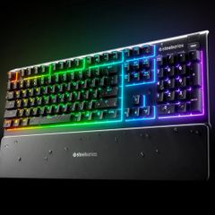 SteelSeries Keyboard and Mouse + Razer Microphone Bundle