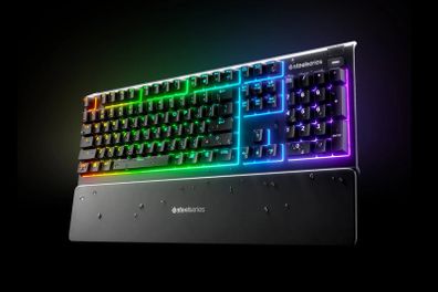 SteelSeries Keyboard and Mouse + Razer Microphone Bundle