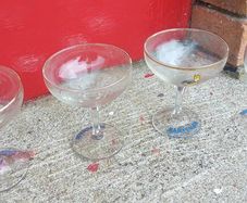4 x original vintage babycham glasses 1970s ,collectors items ,good colour nice condition, price includes free shipping or if buyer collects cheaper,,see pictures for condition, sold as is ,