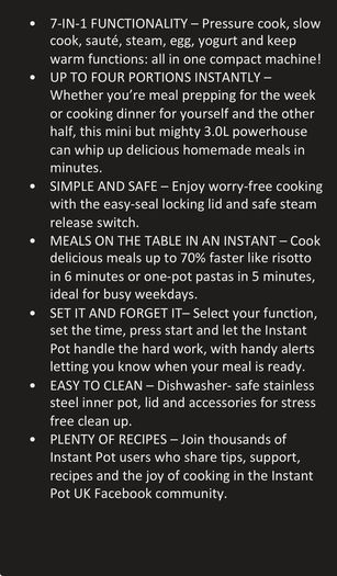 Instant Pot 3L