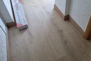 Floor fitter laminate  installed