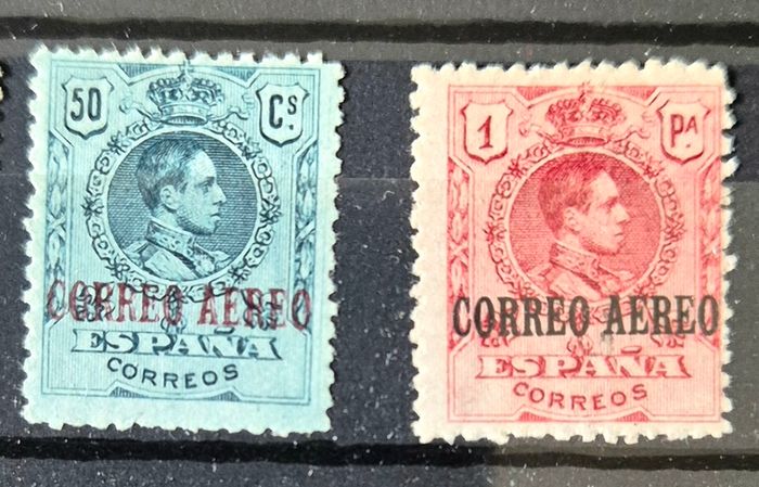 Spanish Stamp collection, 1907 to 1920. Spain lot.