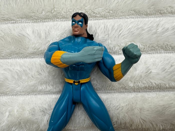 1994 Kenner DC Comics Legends Of Batman Nightwing Action Figure approx. 12 cm. Used Please see photos