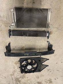2018 skoda fabia 1.0 petrol bumper reinforcement rads fan