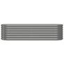 Garden Raised Bed Galvanised Steel 152x40x36 cm Grey Image 3