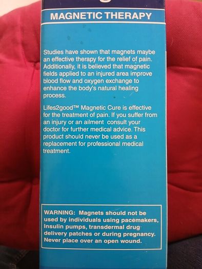 Magnetic therapy belt (35" - 48" WAIST) for back pain