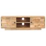TV Cabinet 116x30x35 cm Solid Mango Wood Image 6