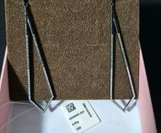 Silver earrings