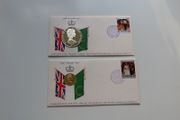 Gold &amp; Silver Certificated Coin Covers 1977 PNC FDC