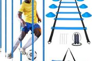 football Agility Training Slalom Poles Set