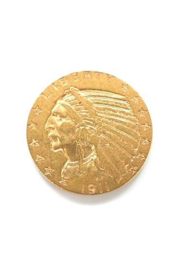USA 1911 5 Dollars Gold Coin Indian Head