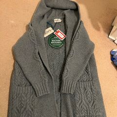 Merino wool coatigan / cardigan
