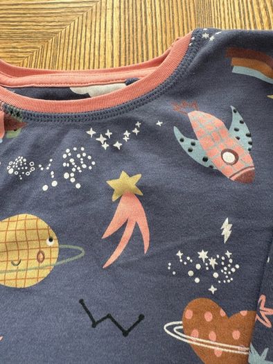 Next kids space pj set