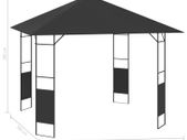 Garden Gazebo 3x3 m Anthracite 160 g/ sq. meter