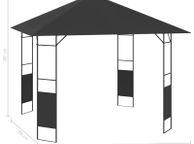 main image for ad Garden Gazebo 3x3 m Anthracite 160 g/ sq. meter