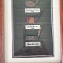 Golf club shadow box picture with replica clubs Image 5
