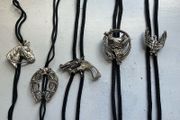 Bundle of Vintage Country Western Bolo Ties