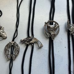 Bundle of Vintage Country Western Bolo Ties
