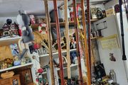 Collection of walking sticks 20e each