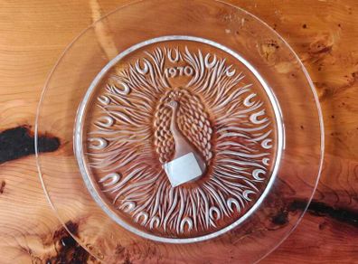 lalique anniversary plate