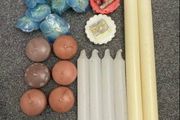 mixed candles