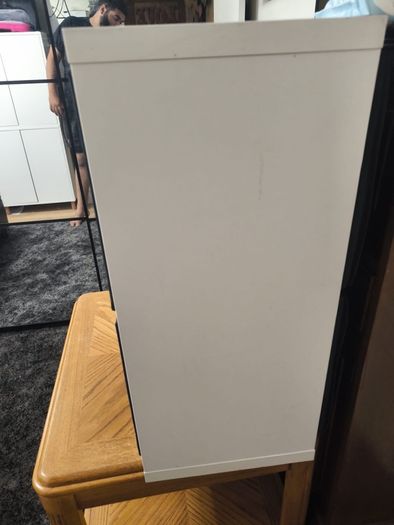 Cube shelf with drawers, very heavy (not IKEA)