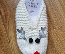 Christmas Slipper socks (Size S/M)