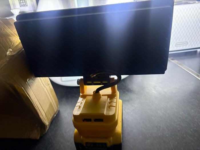 New 40 LED Work Light For Dewalt 18V Battery Portable Flood Light Cordless Job Site Lamp Outdoor Emergency Fishing Tool