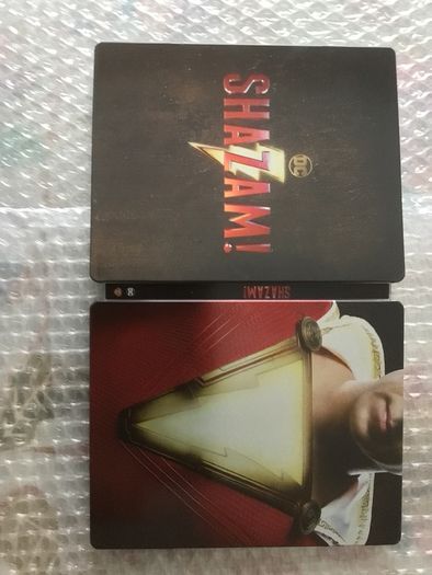 Shazam 4K  +3D Steelbook Limited Edition 4 Discs Dolby Atmos Dolby Vision