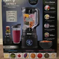 Ninja Detect Power Blender Pro & Single Serve | TB301UK | Black