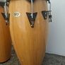 Nice Pair of LP Percussion Conga Drums made from Siam Oak Image 10
