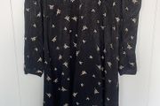 All Saints Rosi Bamboo ladies black dress