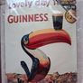 Guinness  Strong Heavy Metal Notice Board or Sign ,  Guinness  Metal Toucan  Sign , Guinness Metal Bottle Opener Image 5
