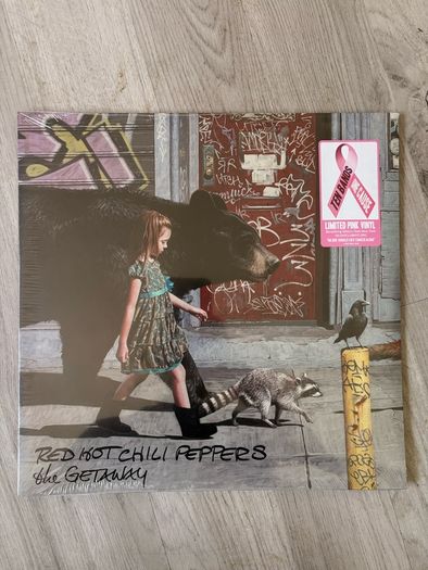 Very Rare Red Hot Chili Peppers The Getaway Pink 12" Vinyl