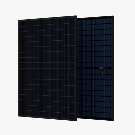 455w & 500w N-type Solar Panels  All Black
