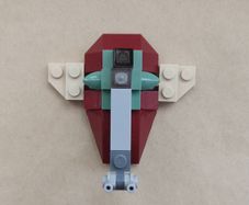 Lego Star Wars Boba Fett Slave 1 One Jango starship spaceship