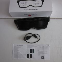 Magic LED Glasses - App Controlled, Bluetooth LED Display Smart Glasses