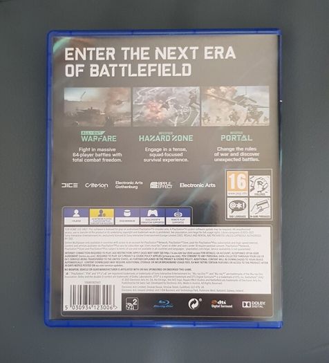 Battlefield 2042 Playstation 4 game.