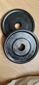 4x 1kg disk weights